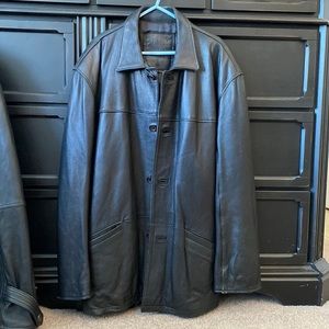 Vintage black Leather jacket